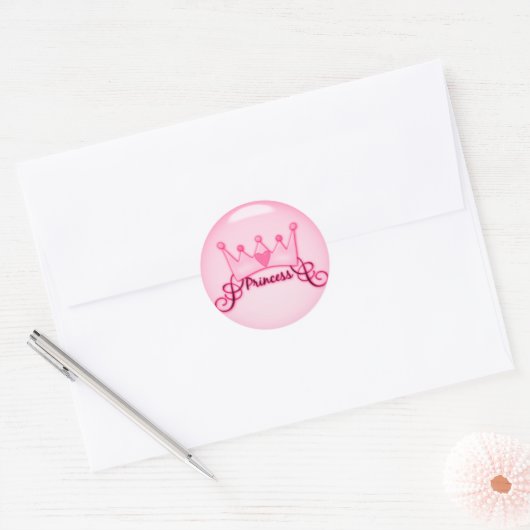 Princess Sticker (Envelop)