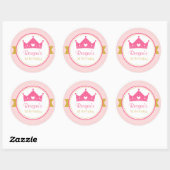 Princess Stickers - Verjaardagsgunst (Roze Goud) (Vel)