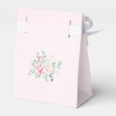 Princess Swan Baby shower Dank u Bedankdoosjes (Achterkant)