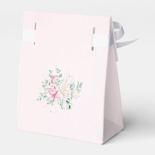 Princess Swan Baby shower Dank u Bedankdoosjes (Achterkant)