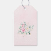 Princess Swan Baby shower Dank u Cadeaulabel (Achterkant)