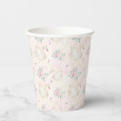 Princess Swan Papieren Bekers (Voorkant)