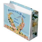 Princess - Sweet Baby Gift Bag Groot Cadeauzakje (Voorkant Gekanteld)