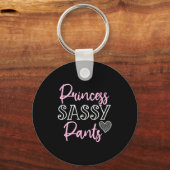 Princess Sy Pants Women Funny Quote  Sleutelhanger (Voorkant)