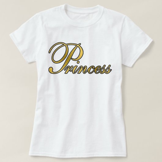 Princess T-shirt (Design voorkant)