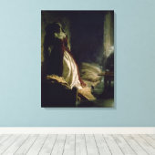 Princess Tarakanova, 1864 Canvas Afdruk (Insitu (Houten vloer))
