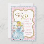 Princess Tea Party Kaart (Voorkant)