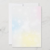 Princess Tea Party Verjaardagsfeestje Kaart (Achterkant)