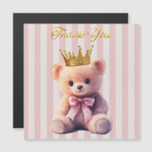 Princess Teddy Bear Thank you (Voorkant / Achterkant)
