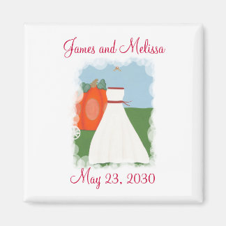 Princess Thema Save the date Wedding Magnets Magneet