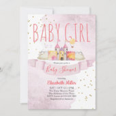 Princess Theme Baby shower Invitation (Voorkant)