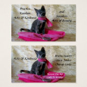 Princess Tiana's Random Acts of Kindness Kaarten Visitekaartjes (Voorkant /achterkant)