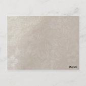 Princess Tiana's Words to Live by Briefkaart (Achterkant)