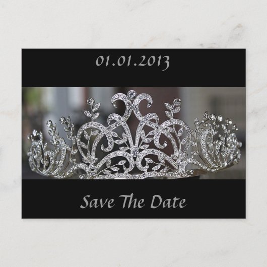 Princess Tiara Aankondigingskaart (Voorkant)