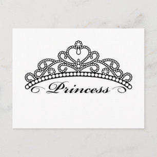 Princess Tiara Briefkaart
