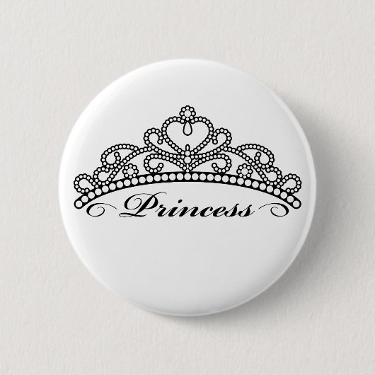 Princess Tiara Button (Voorkant)