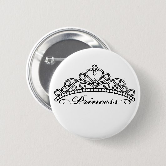 Princess Tiara Button (Voorkant /achterkant)