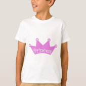 Princess Tiara Crown T-shirt (Voorkant)