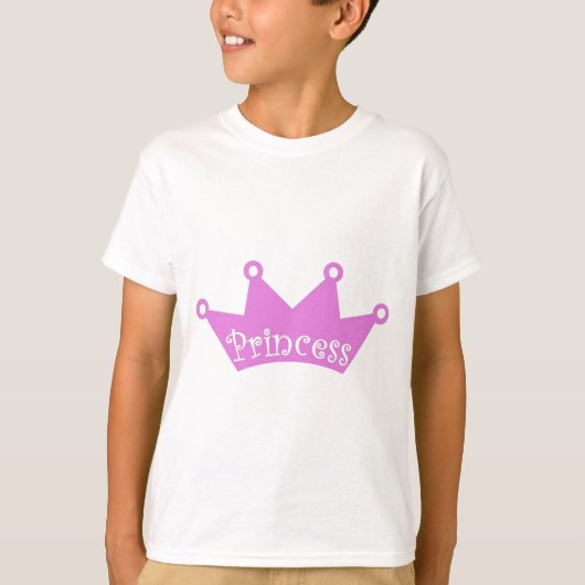 Princess Tiara Crown T-shirt (Voorkant)