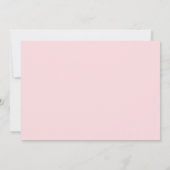 Princess Tiara Elephant Pink ballon 1e verjaardag Kaart (Achterkant)