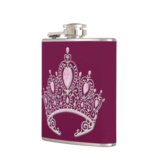 Princess Tiara Flask Heupfles (Links)