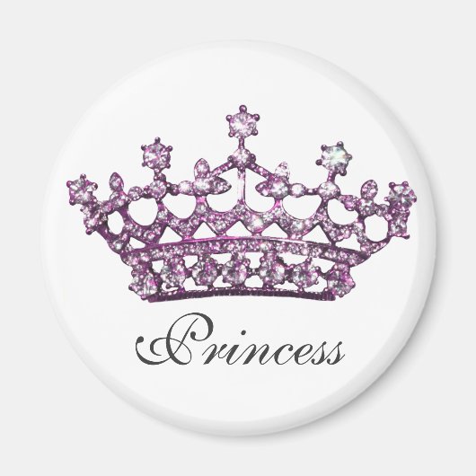 Princess Tiara Gem magnet (Voorkant)