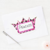"Princess" Tiara Label Stickers (Envelop)
