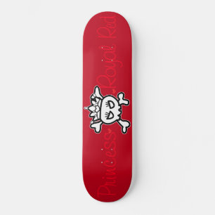 Princess Tiara op Royal Red Persoonlijk Skateboard