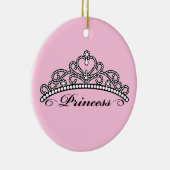 Princess Tiara Ornament (roze achtergrond) (Rechts)