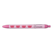 "Princess Tiara" Pens Zwarte Inkt Pen (Voorkant)