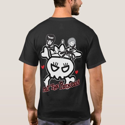 Princess Tiara  T-Shirt (Achterkant)