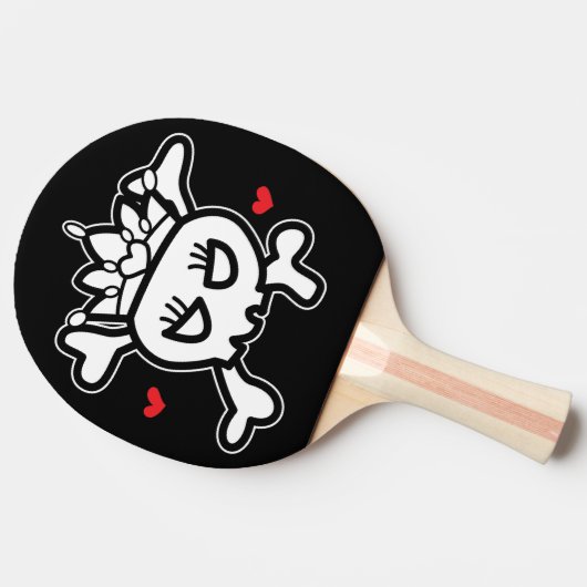 Princess Tiara Tafeltennisbatje (Zijkant)
