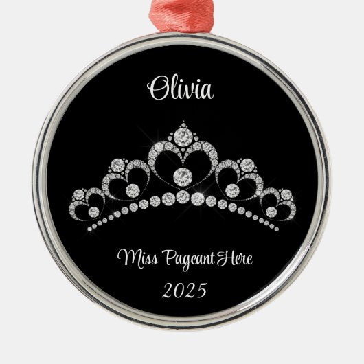 Princess Tiara Tree Ornament (Voorkant)