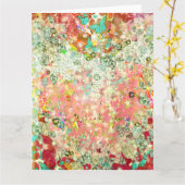 Princess Time leeg wenskaart Kaart (Gele Bloem)