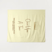 Princess To Queen Bruidsdouche Wandkleed (Voorkant (horizontaal))