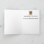 Princess Toytastic Birthday Card Kaart (Binnen)