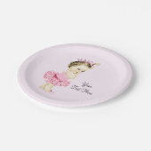 Princess Tutu Baby shower Papieren Bordje (Gekanteld)