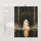 Princess Tuvstarr kijkt naar haar reflectie Briefkaart (Voorkant / Achterkant)