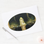 Princess Tuvstarr Ovale Sticker (Envelop)