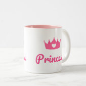 Princess Tweekleurige Koffiemok (Voorkant rechts)