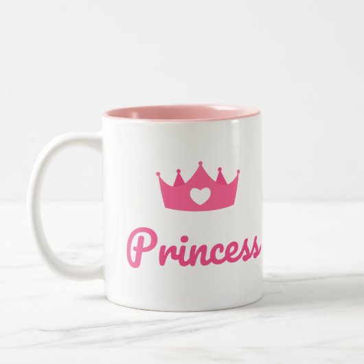 Princess Tweekleurige Koffiemok (Links)