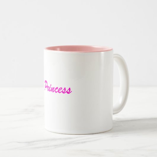 Princess Tweekleurige Koffiemok (Voorkant rechts)