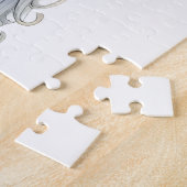 Princess Unicorn Pastel Fairytale Fantasy Legpuzzel (Zijkant)