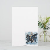 Princess Unicorn Stationery Briefpapier (Staand voorkant)