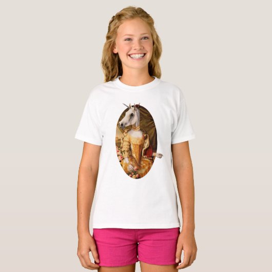 Princess Unicorn T-Shirt (Voorkant volledig)