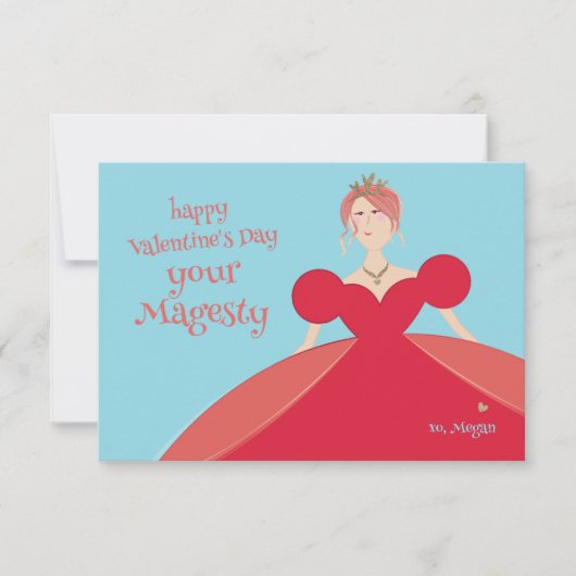 Princess Valentijnsdag Kaart (Voorkant)