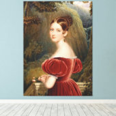 Princess Victoria Canvas Afdruk (Insitu (Houten vloer))