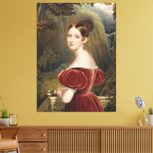 Princess Victoria Canvas Afdruk (Insitu (Woonkamer))