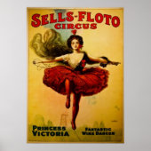 Princess Victoria Circus Poster (Voorkant)