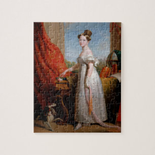Princess Victoria en haar hond Legpuzzel